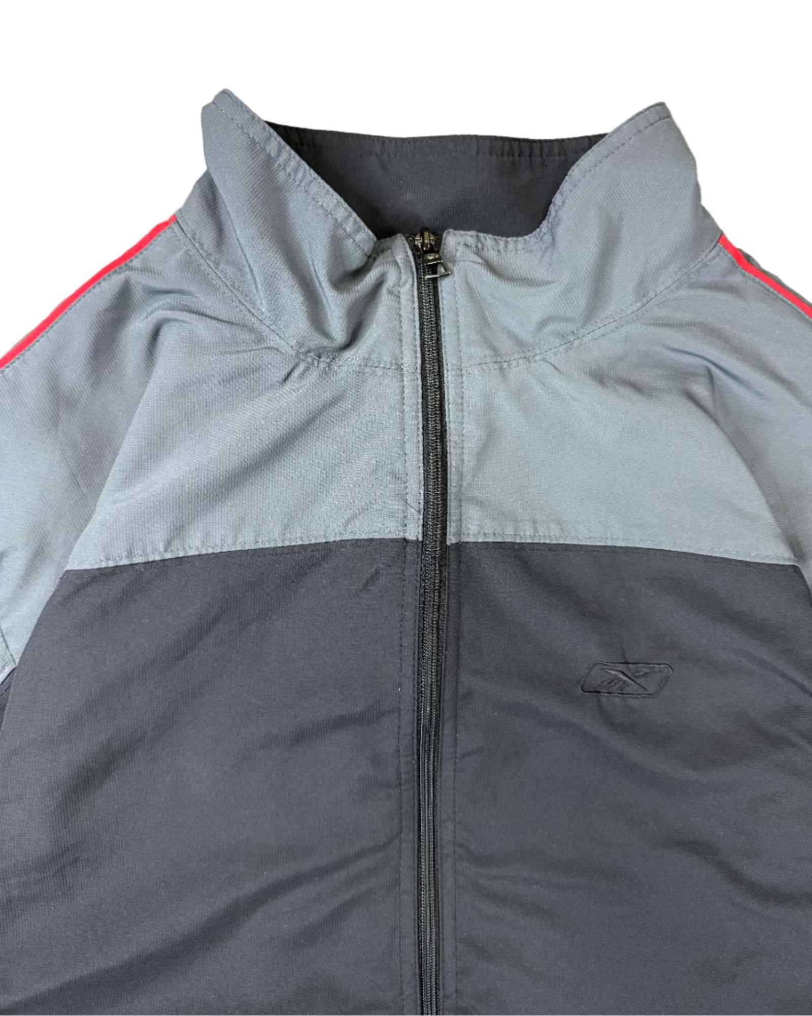 Vintage Reebok track jacket – detail view, size L