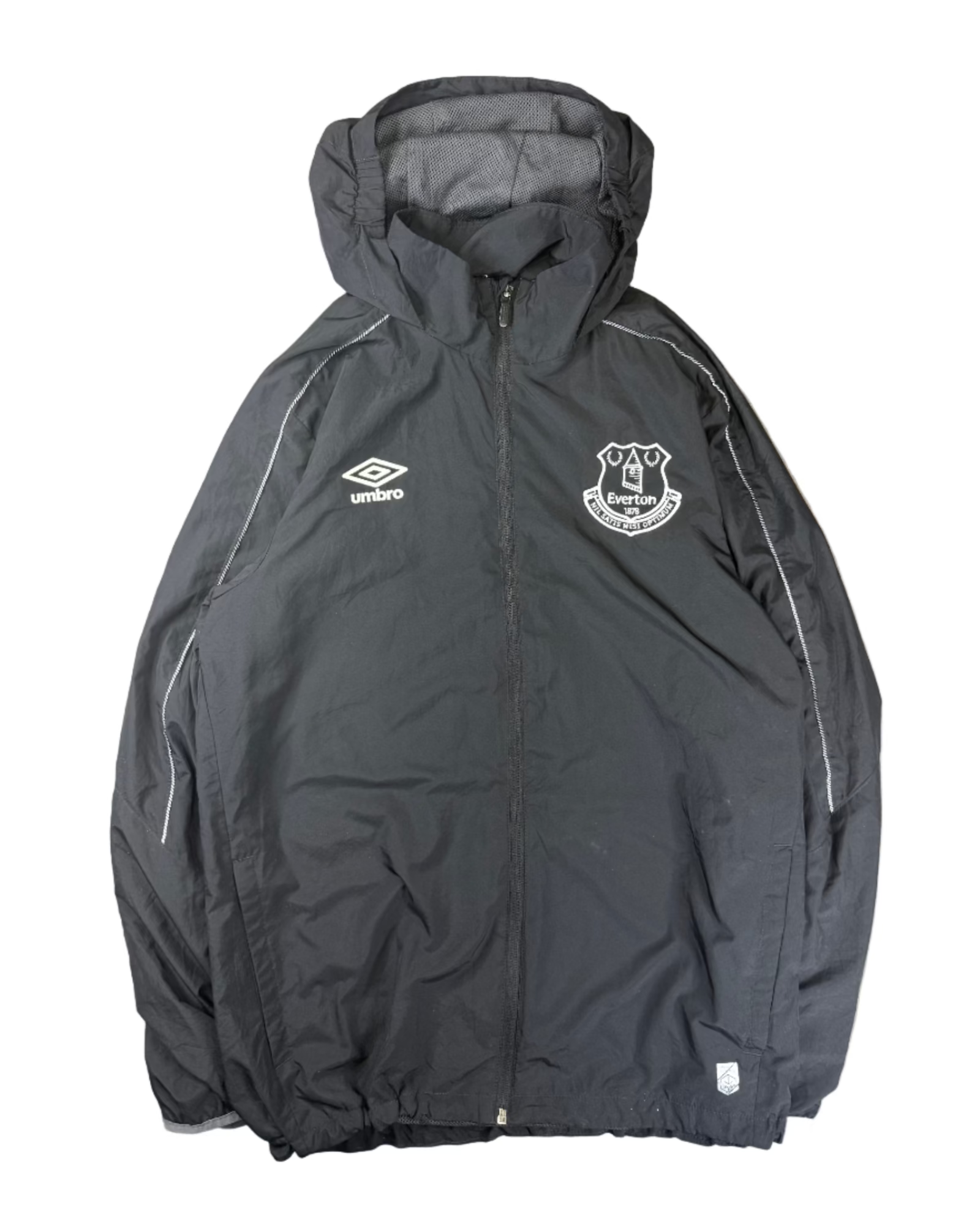 Vintage Everton track jacket – front view, size S