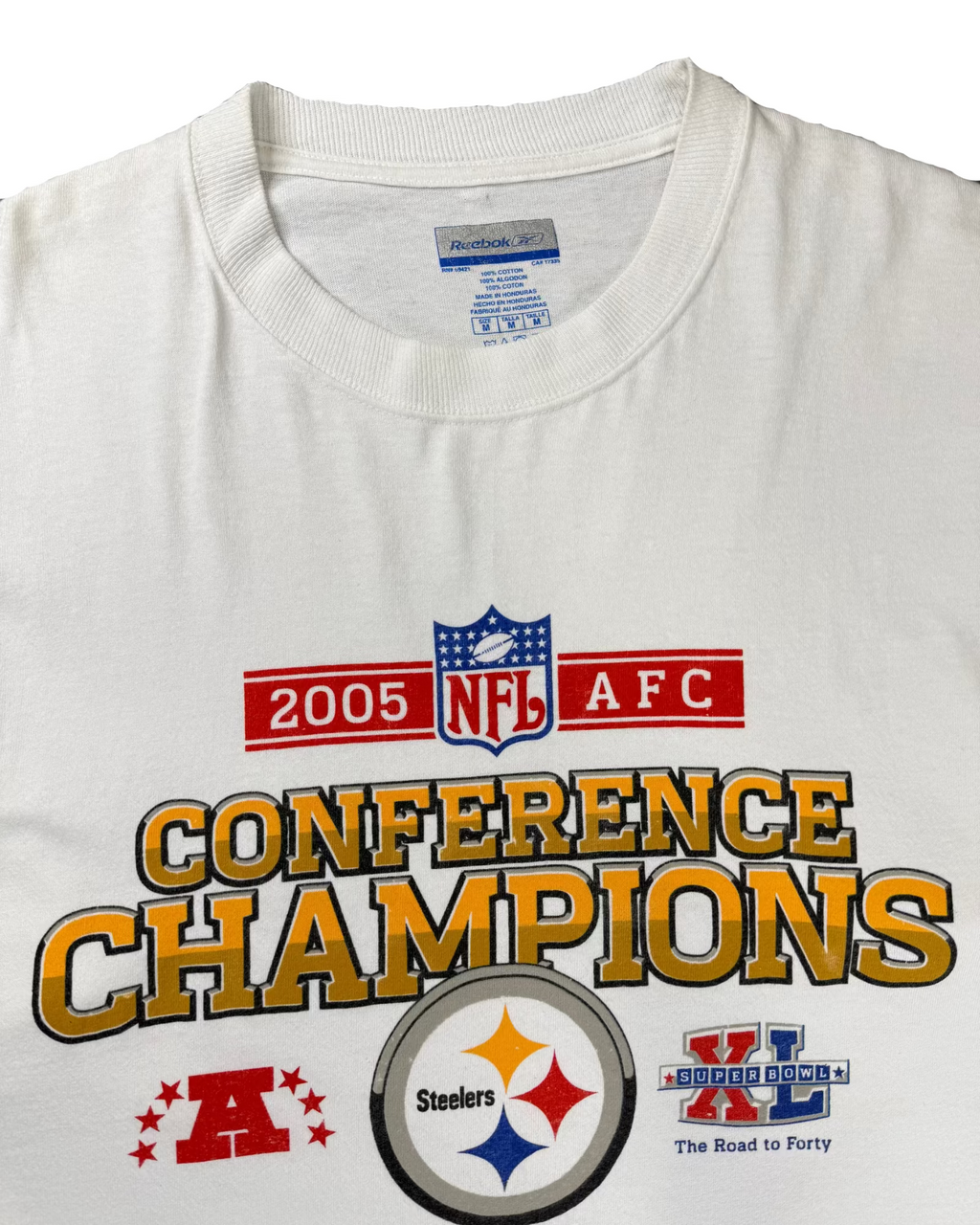 2005 PITTSBURGH STEELERS CONFERENCE CHAMPIONS T-SHIRT