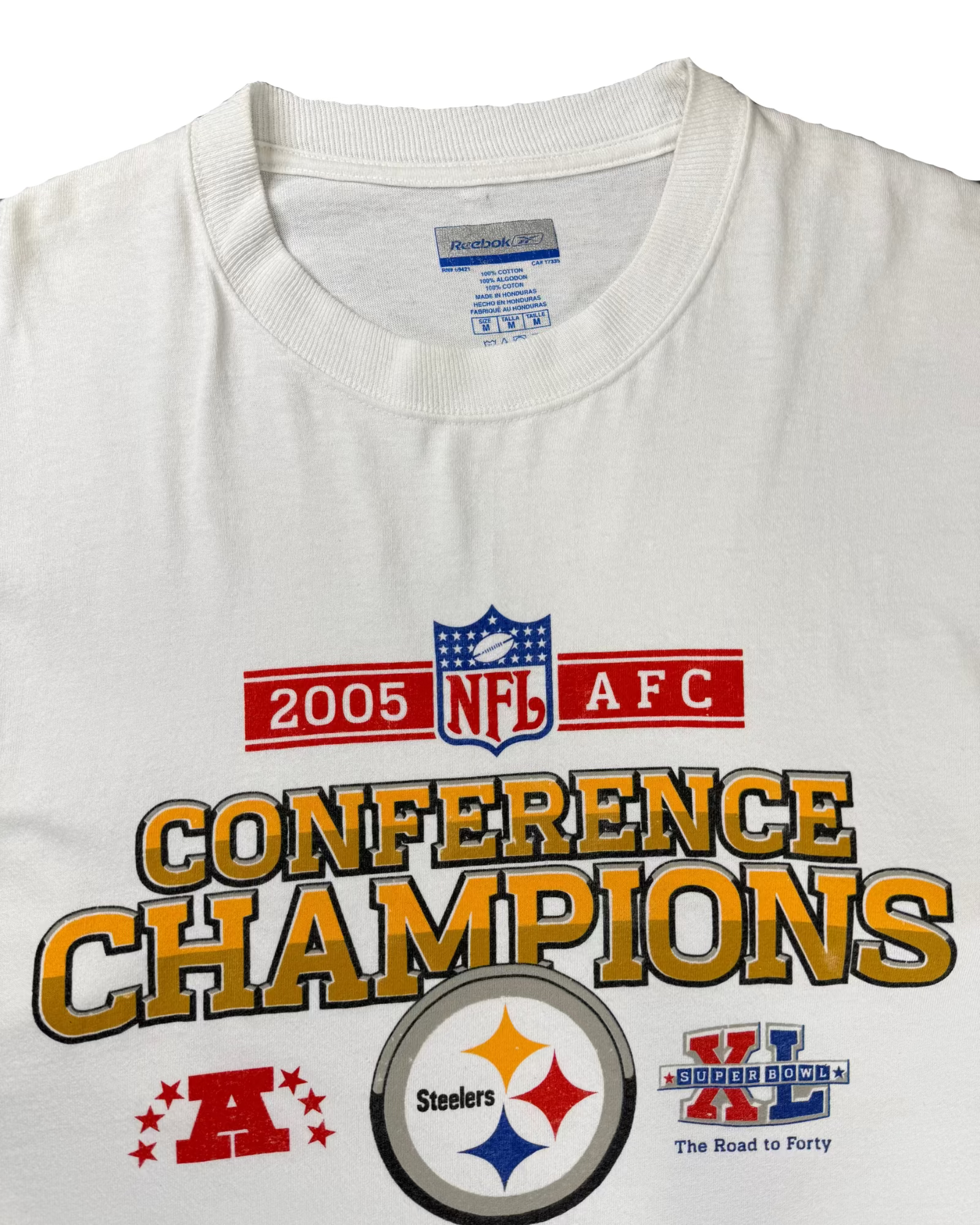 2005 PITTSBURGH STEELERS CONFERENCE CHAMPIONS T-SHIRT
