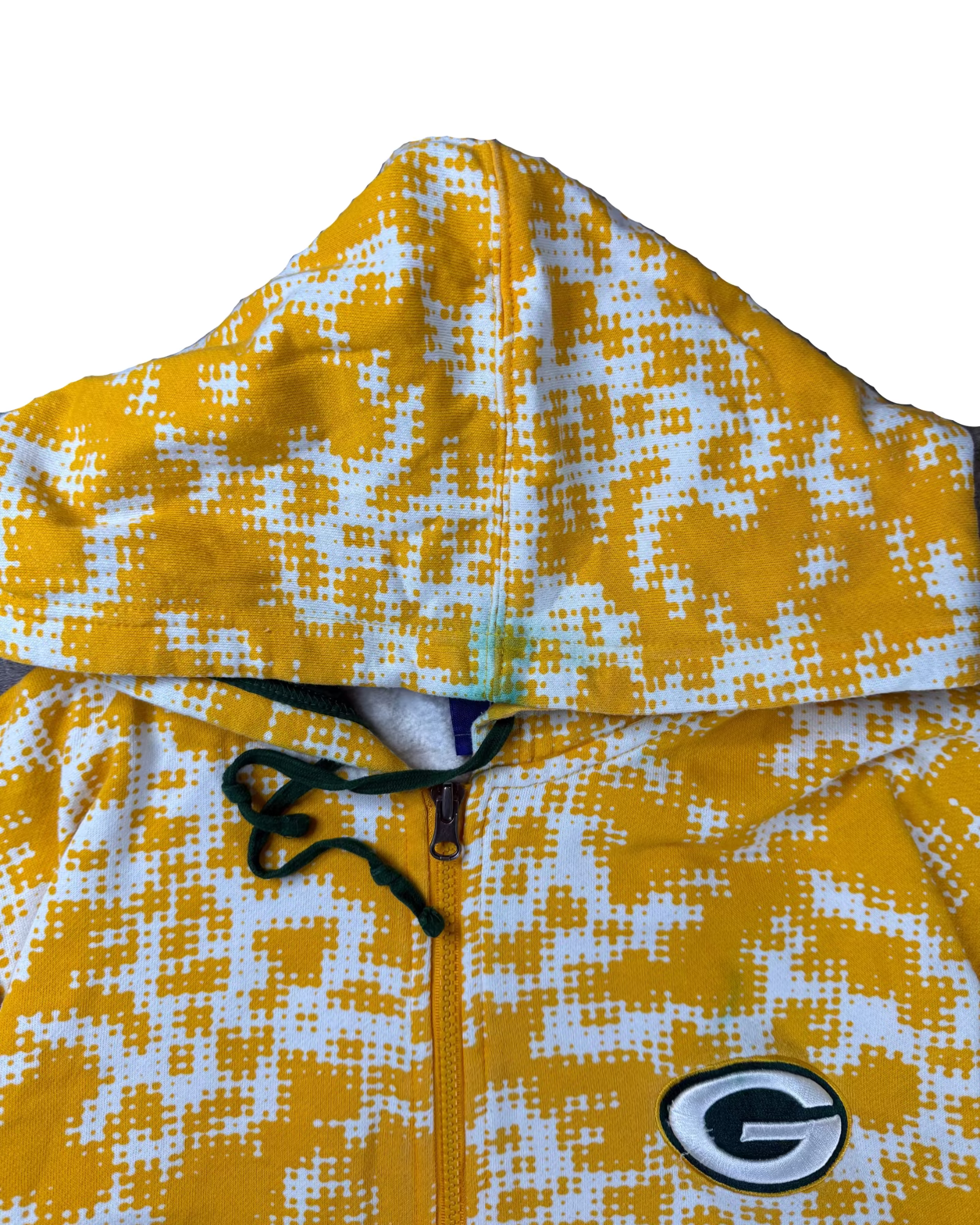 GREEN PAY PACKERS ZIPPER HOODIE