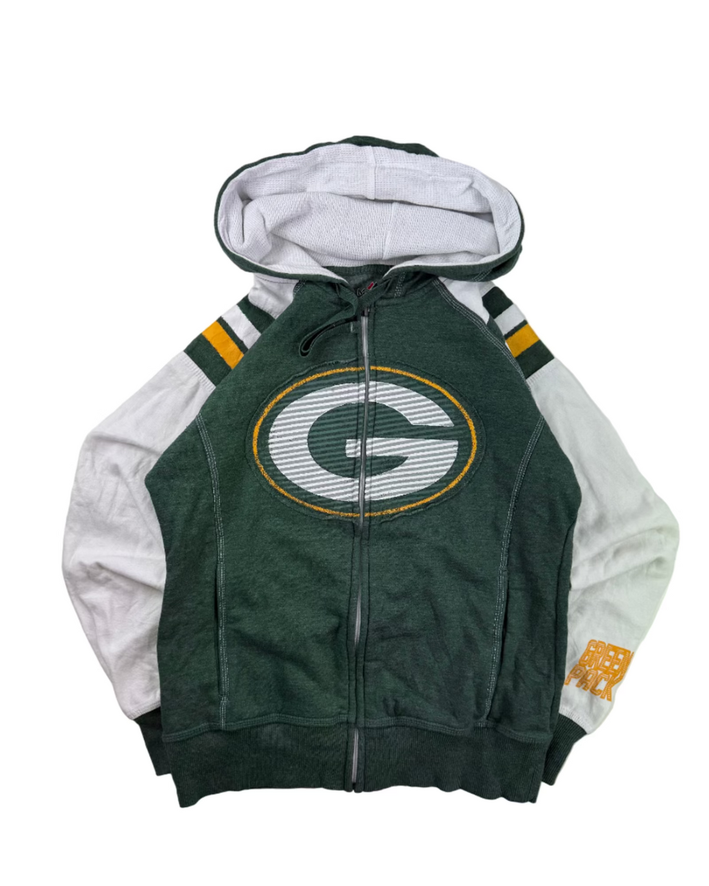 GREEN BAY PACKER ZIPPER HOODIE